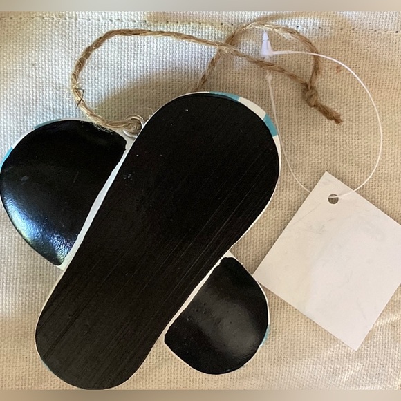 NEW! Summer Sandals Flip Flop Summer Nautical Beachwear Decoration wall Art - Picture 2 of 3